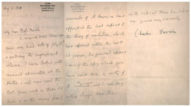 Darwin Letter